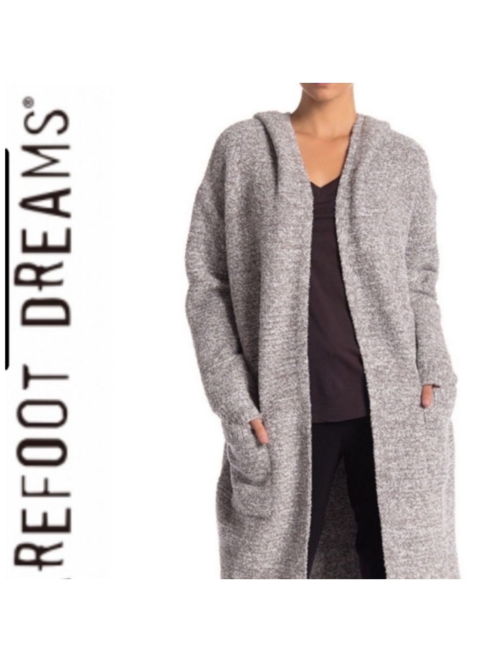 Barefoot Dreams cozy chic long cardigan